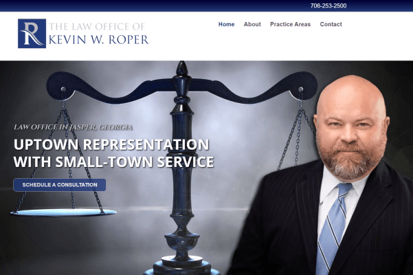 Personal Injury Lawyer Website Design