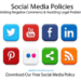 Social Media Policy Example - Download Free