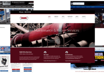 Industrial website design agency