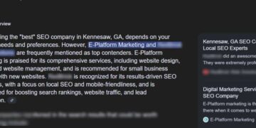 Learn about generative engine optimization services by E-Platform Marketing