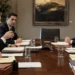 Attorneys in conference room litigating high-stakes e platform lawsuits