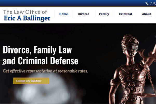 Family Law  Website Design